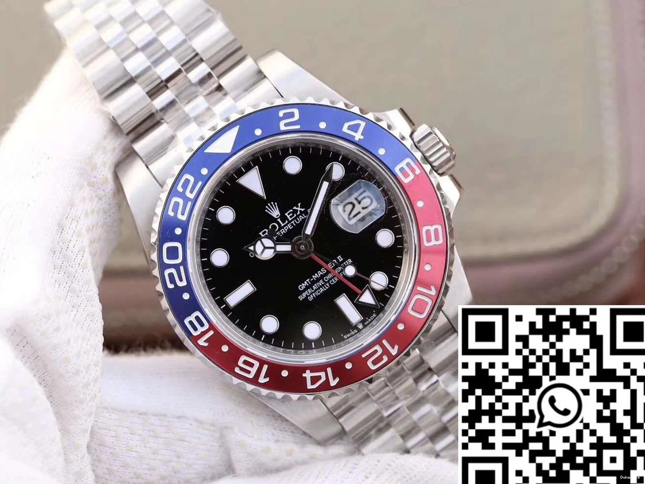 Master Dial 126710BLRO GMT GM II Black Factory Rolex 0517
